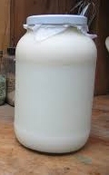 jar milk cream